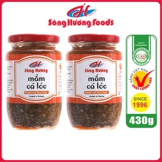 2 Hũ Mắm Cá Lóc Sông Hương Foods Hũ 430g - Nấu lẩu mắm , Chưng trứng , mắm chưng, bún