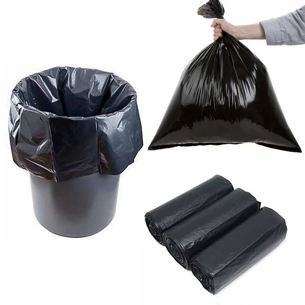 [Ảnh thật] Cuộn Túi rác tự phân sinh học màu đen  tiện dụng, bảo vệ môi trường -supersale247