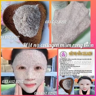 100g mặt nạ collagen mầm rong biển dưỡng trắng da mờ sạm nám