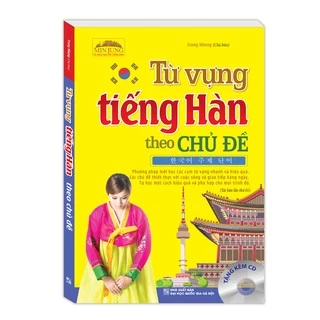 Sách - Từ vựng tiếng Hàn theo chủ đề (kèm CD)