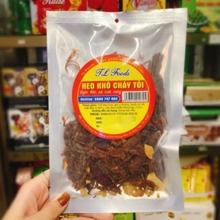 HEO KHÔ CHÁY TỎI TL FOODS GÓI 100G