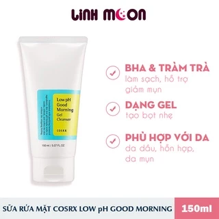 Sữa rửa mặt Cosrx Low pH Good Morning Gel Cleanser