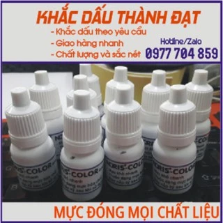 mực dấu đóng trên mọi chất liệu