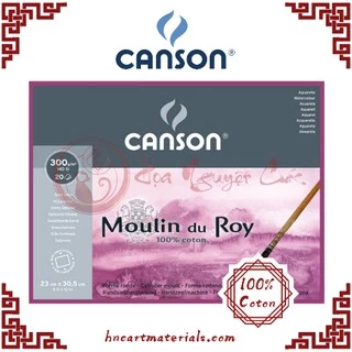 [Canson] Giấy vẽ màu nước Moulin du Roy