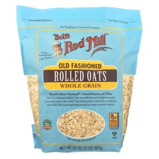 [Date 02/26] Yến mạch cán vừa Bob's Red Mill 907g của Mỹ - Rolled Oats  Regular