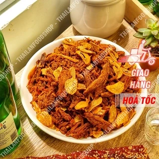 Khô Heo Cháy Tỏi Hộp 500gr