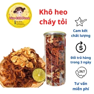 KHÔ HEO CHÁY TỎI LOẠI 1 HŨ 300GR THƠM NGON ĐẬM VỊ ❤️ FREE SHIP ❤️ Lùn Con Food