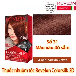 Thuốc nhuộm tóc phủ bạc thời trang Revlon 31 ( Nâu đỏ sẩm )