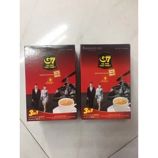 Cà phê G7 3 in 1 hộp 18 gói - Trung Nguyên