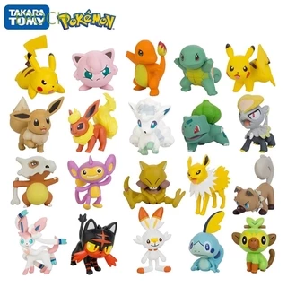 Mô Hình Nhân Vật Hoạt Hình Pokemon Kích Thước 3-9cm Xinh Xắn