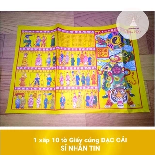 Giấy cúng Bạc Cải loại tốt - Vàng mã Sỉ Lẻ