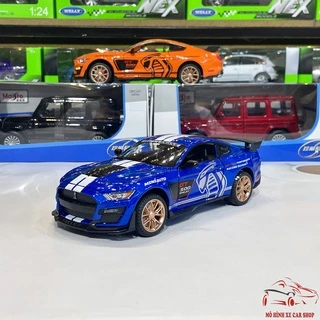 Mô hình xe bằng sắt Ford Mustang Shelby GT500 tỉ lệ 1:24 Hãng Miniauto 4 màu