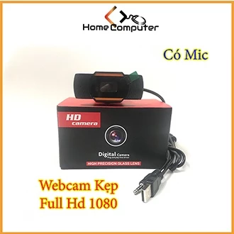 Webcam, Camera Cho PC có mic Full HD 1080p, phục vụ học online hội họp trực tuyến Tiện Lợi Giá Rẻ