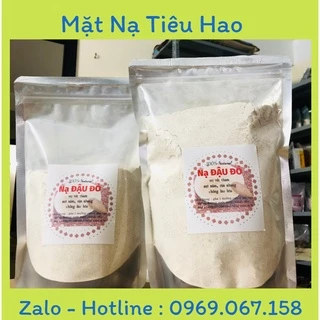 Gói 1000g bột đắp mặt nạ đậu đỏ nguyên chất handmade