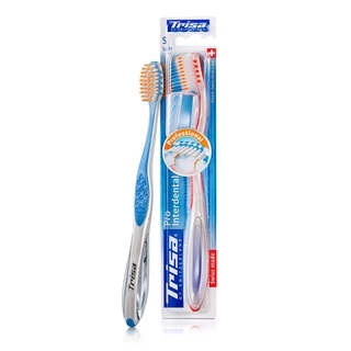 Bàn Chải Đánh Răng Lông Tơ Siêu Mềm Trisa Pro Interdental