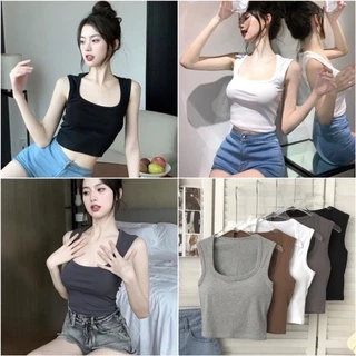 Áo Bra Nữ Cradin 2 Dây Bản To Dáng Lửng Có Đệm Ngực Trend Mới 301