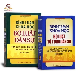 Sách - Combo Bình luận khoa học Bộ luật dân sự và Bình luận khoa học Bộ luật tố tụng dân sự