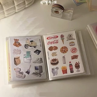 Sổ lưu trữ sticker, album đựng ảnh size A6