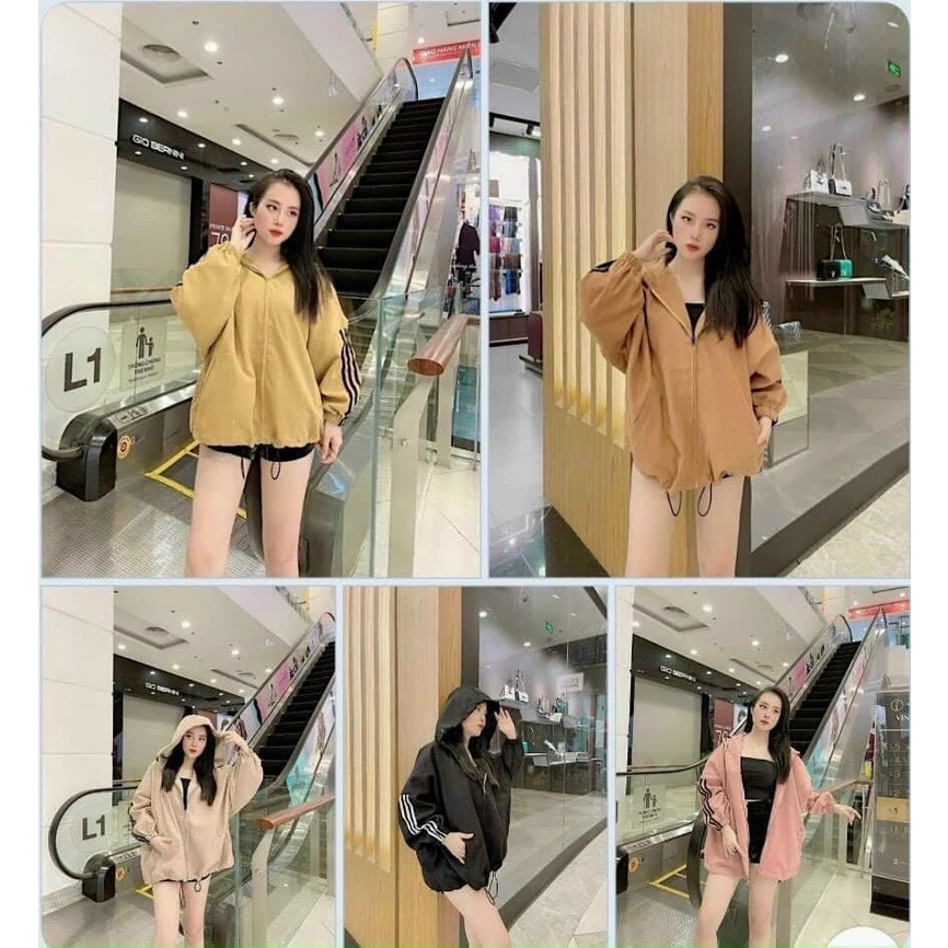 Áo Khoác 2 Lớp Chất Da Lộn Phối Viền 🌟 Áo Khoác Nhung Lì Form Rộng Cực Đẹp