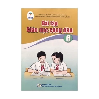 Sách - Bài tập giáo dục công dân lớp 6 cánh diều , bán kèm 1 tẩy chì