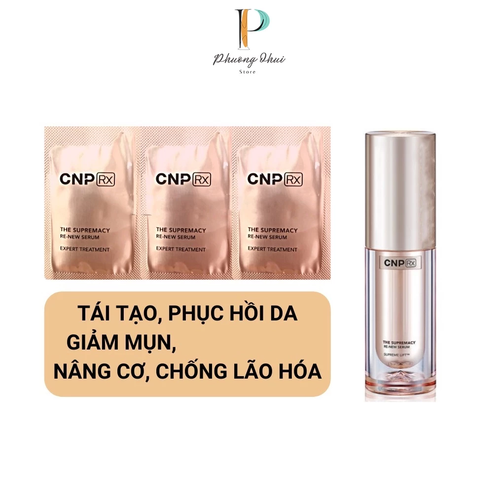 Tinh Chất Trẻ Hóa Da Cnp Rx Tái Tạo, Trẻ Hóa, Nâng Cơ, Chống Lão Hóa Và Phục Hồi Giúp Da Căng Bóng 1ml