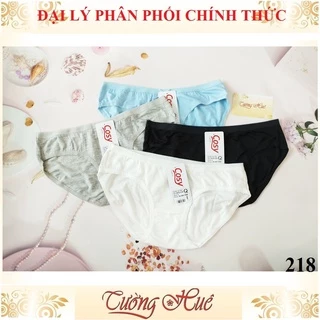 Quần lót nữ Cosy HCE 218 cotton trơn lưng thấp.