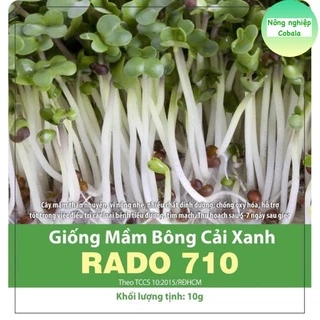 Hạt Giống Mầm Bông Cải Xanh 10gr