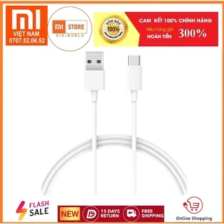 CÁP XIAOMI MI USB TYPE-C dài 1m hàng chính hãng BH 12 tháng