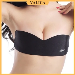 Áo dán ngực cúp ngang - Miếng dán ngực silicon tạo khe, siêu dính VALICA D0166