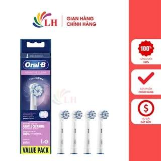 Đầu bàn chải thay thế bàn chải điện Oral-B Sensitive Clean - Dùng cho răng nhạy cảm