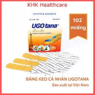 Băng dính y tế cá nhân UGO tana tiệt trùng ( hộp 100+ 2 miếng)