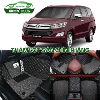 Thảm lót sàn ô tô 6D Toyota Innova ( 2023-2017, 2006-2016) chống nước, không mùi, phủ kín 90% sàn xe