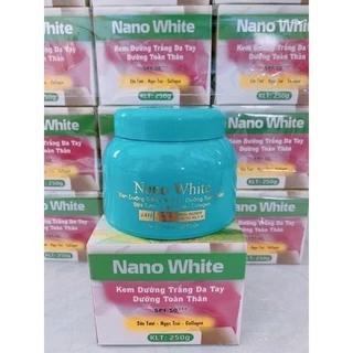 Kem body Nano White kem dưỡng trắng da toàn thân 250g