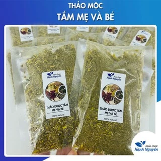 10 Gói Thảo Dược Xông Tắm Sau Sinh - Kèm Túi Lọc (Lá Tắm Mẹ Và Bé Sau Sinh, Chữa Rôm Sẩy, Mụn Lưng, Nóng Trong Người)