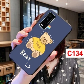 Ốp lưng Vivo Y12s - Y20/Y20s - V20 SE in hình gấu bear dễ thương, cute .Ốp Vivo rẻ bền đẹp.