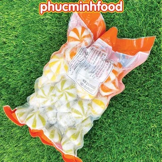 [Combo 3 màu] Viên Thả Lẩu Mix 3 màu ( cam,xanh,vàng) 500gram dùng cho xiên que và thả lẩu