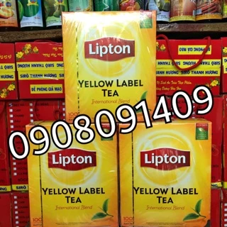 Trà lipton hộp 100 gói