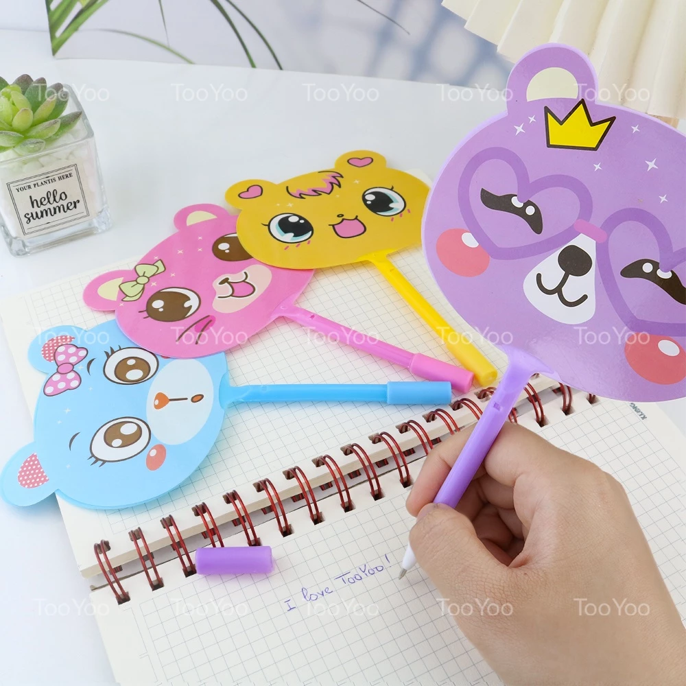 Bút bi mực xanh hình cây quạt dễ thương cute TooYoo TY0257