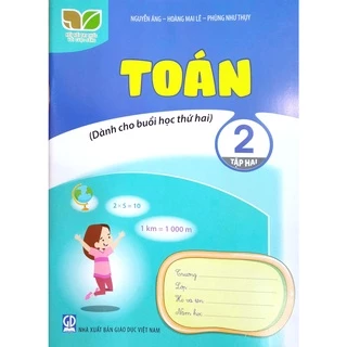 Sách - Toán lớp 2 tập 2 dành cho buổi học thứ hai ( Kết nối tri thức )