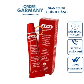 Kem đánh răng Ajona nhập khẩu Đức 25ml loại bỏ cao răng, bảo vệ răng nướu, hiệu quả gấp 5 lần