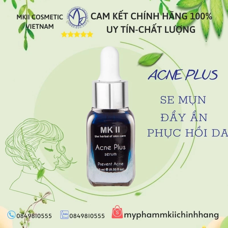 [mua 1 TẶNG 2] Serum mụn A+ acne plus MKII COSMETIC