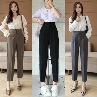 Baggy MẪU MỚI 2 khuy ( HÀNG ĐẸP) mã 48 Quần Tây - quần công sở đi làm, đi học