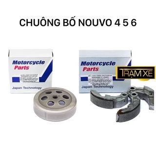 Nồi Sau Nouvo Chuông Bố 3 càng xe Nouvo 4 5 6 Nouvo LX SX 125 135 chính hãng Exedy