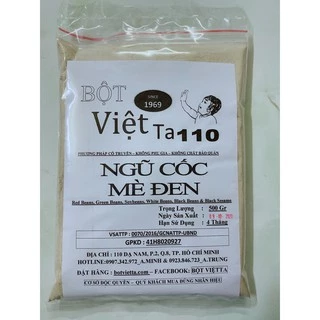 Bột Ngũ Cốc Mè Đen Bột Việt Ta