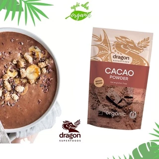 Bột Cacao hữu cơ nguyên chất Dragon SuperFoods