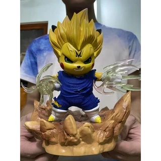 (13cm) Mô hình Pikachu Majin Vegeta cực chất