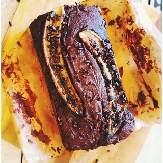 bánh mì chuối yến mạch chocolate ( 400gr)