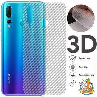 Huawei Y9 Prime 2019 Nova 9 8 7i 7 se Pro 6se 5T 5 5i 4e 4 3 3i 2i Y9s Y9A Y7A Y8P Y7P Y6P Y5P Mate 30 20 P30 Lite P20 8X Carbon fiber mobile phone back screen matte protective film sticker complete protective cover