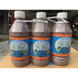 ComBo 3 chai mắm tôm ba làng thanh hoá 550g