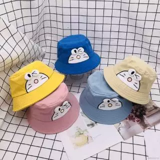 Mũ Vành Tròn In Hình Doraemon Xinh Xắn Cho Bé